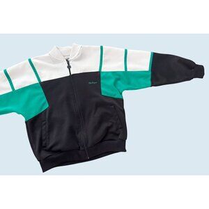 Vintage MacGregor Full Zip Track Jacket  80s / 90s Sz Small